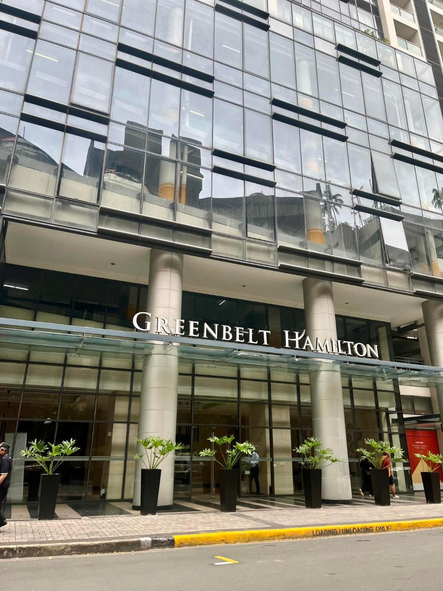 Greenbelt Hamilton Tower 1 Legazpi Makati City Buitenkant foto
